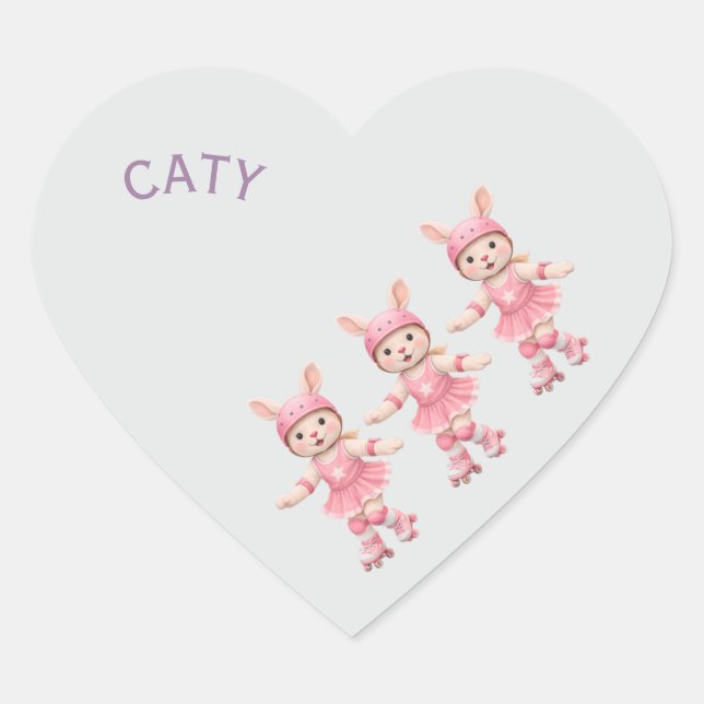 Pegatina Heart Sticker (Front)