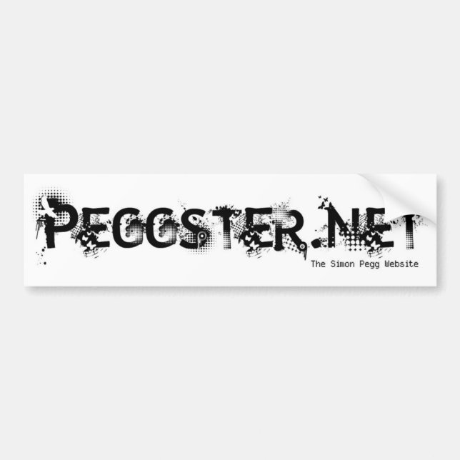 Peggster.net sticker (Front)