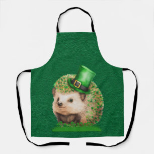 Peggy Ann All Over Cute Green St Patrick's Apron