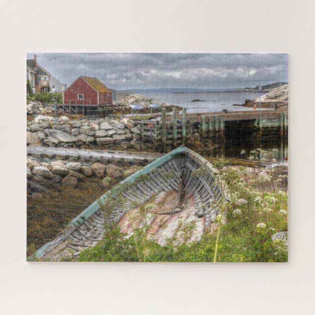 Peggy’s Cove Puzzle – Timeless Maritime Charm (Horizontal)