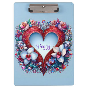 PEGGY ~ Valentine's Day ~ Clipboard