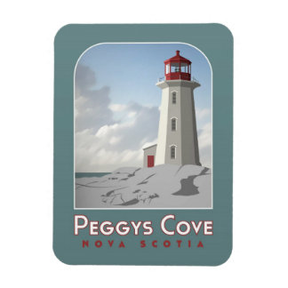 Peggy's Cove Deco Magnet