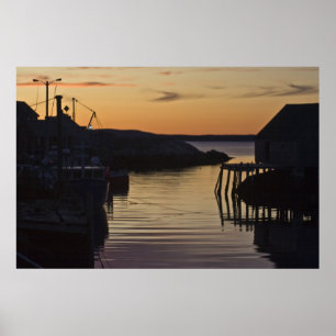 Peggy's Cove Harbour Dusk fine art print