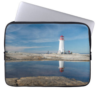 Peggy'S Cove Lighthouse Canada Laptop Sleeve