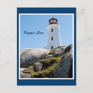 Peggy's Cove Lighthouse (Colour) Postcard