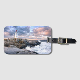 Peggy's Cove Lighthouse Luggage Tag