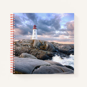 Peggy's Cove Lighthouse Notebook