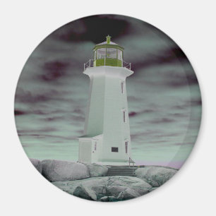 Peggy's Cove Lighthouse Nova Scotia fridge Magnet