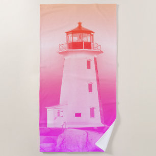 Peggy's Cove  Lighthouse Route Nova Scotia towel