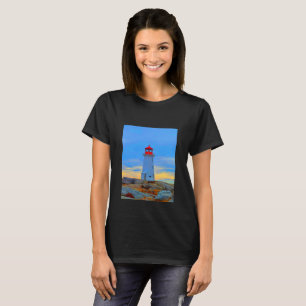 Peggy's cove lighthouse shirt lighthouse route
