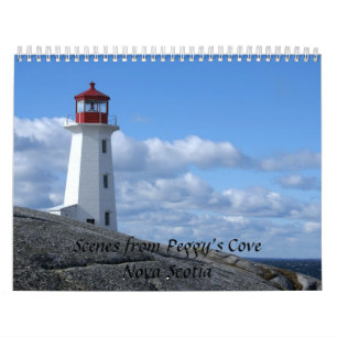 Peggy's Cove, Nova Scotia Calendar