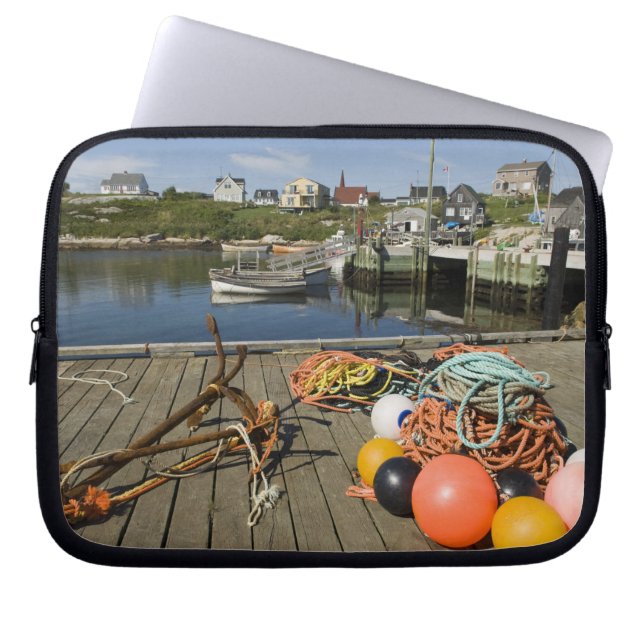 Peggy's Cove, Nova Scotia, Canada 2 Laptop Sleeve (Front)
