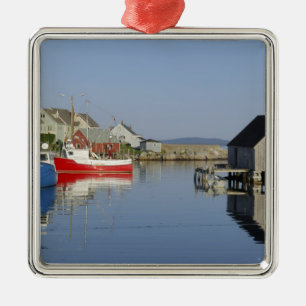 Peggy's Cove, Nova Scotia, Canada Metal Tree Decoration