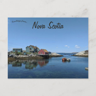 Peggys Cove Nova Scotia Canada Postcard