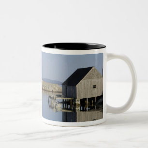 Peggy's Cove, Nova Scotia, Canada Two-Tone Coffee Mug