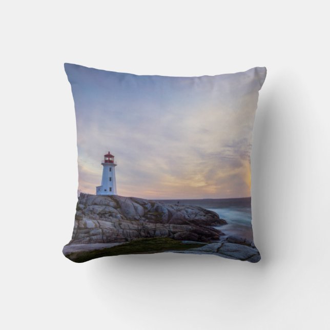 Peggy'S Cove | Nova Scotia Cushion (Front)