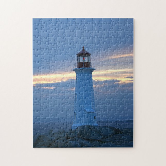 Peggy's Cove Nova Scotia. Jigsaw Puzzle (Vertical)