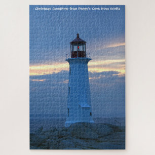 Peggy's Cove Nova Scotia. Jigsaw Puzzle