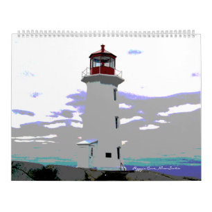 Peggy's Cove Nova Scotia Lighthouse Calendar