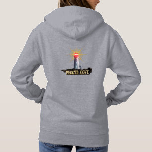 Peggy's Cove, Nova Scotia, Lighthouse Landmark Hoodie