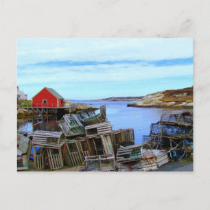 Peggy's Cove, Nova Scotia Postcard