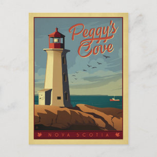 Peggy's Cove, Nova Scotia Postcard