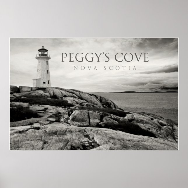 peggy's cove, nova scotia poster (Front)