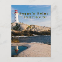 Peggys Point Lighthouse Atlantic Canada