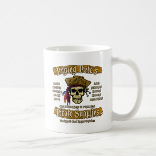 Pegleg Pete's Pirate Supplies Coffee Mug
