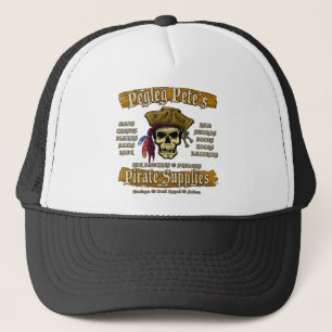 Pegleg Pete's Pirate Supplies Trucker Hat