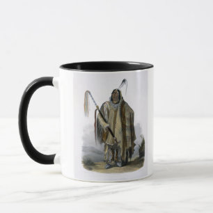 Pehriska-Ruhpa, a Minatarre or Big-Bellied Indian, Mug