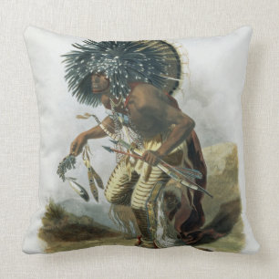 Pehriska-Ruhpa, Minatarre Warrior in the Costume o Cushion