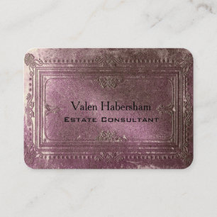 Peiffer  Cleve Round Distinction Business Card