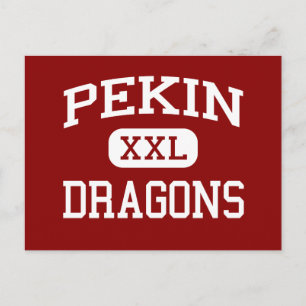Pekin - Dragons - Community - Pekin Illinois Postcard