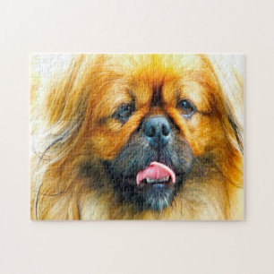Pekinese Dog. Jigsaw Puzzle