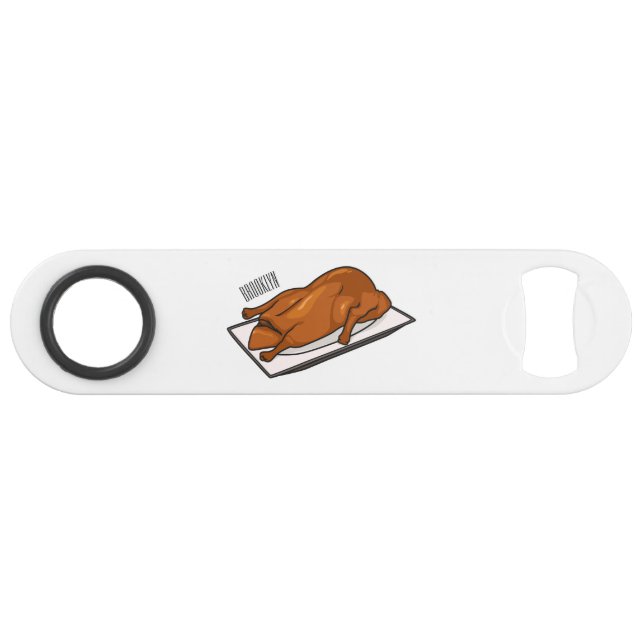 Peking duck cartoon illustration  (Front (Horizontal))