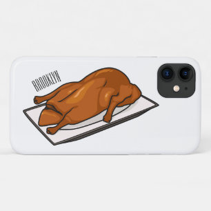 Peking duck cartoon illustration iPhone 11 case
