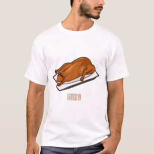 Peking duck cartoon illustration T-Shirt