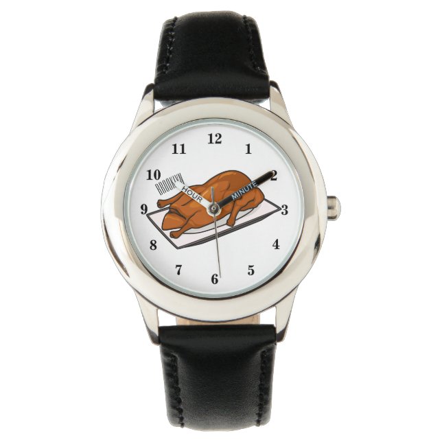Peking duck cartoon illustration watch (Front)