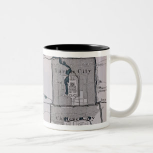 Peking, from 'The Book of Ser Marco Polo' Two-Tone Coffee Mug