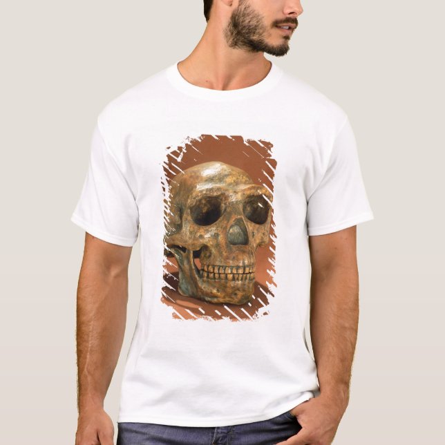 Peking Man's reconstructed skull T-Shirt (Front)