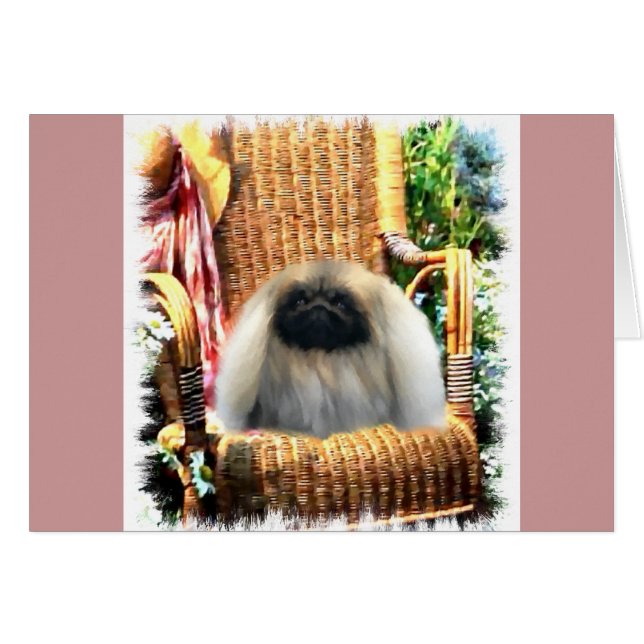 Pekingese Art Gifts (Front Horizontal)