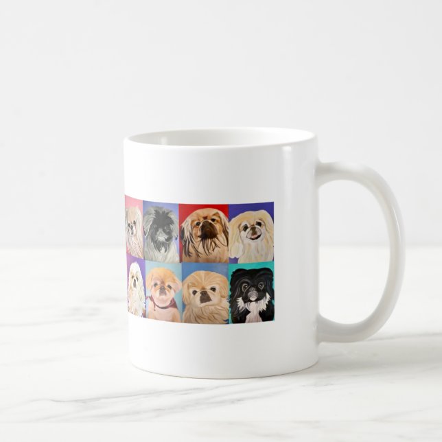 Pekingese Art Mug (Right)