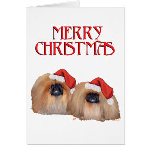 Pekingese Christmas