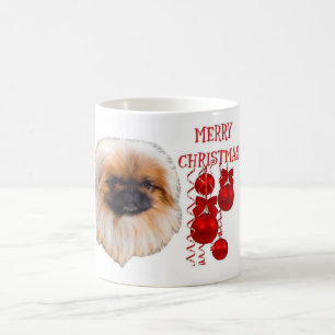 Pekingese Christmas Coffe Mug Cup