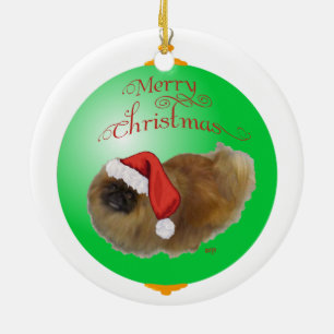 Pekingese Christmas Ornament