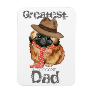 Pekingese Dad Magnet