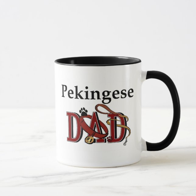 Pekingese Dad Mug (Right)