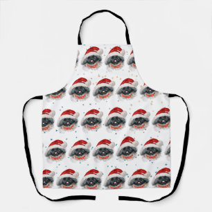Pekingese Dog Breed Christmas Stars Apron