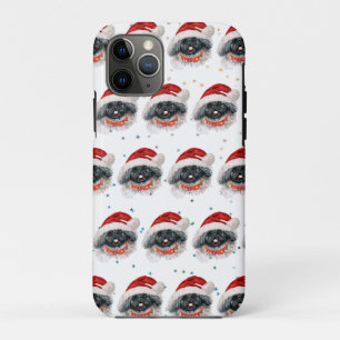 Pekingese Dog Breed Christmas Stars iPhone 11 Pro Case